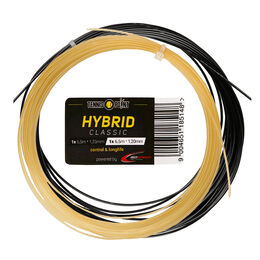 Tennis-Point Hybrid Classic 2x6,5m natur, schwarz